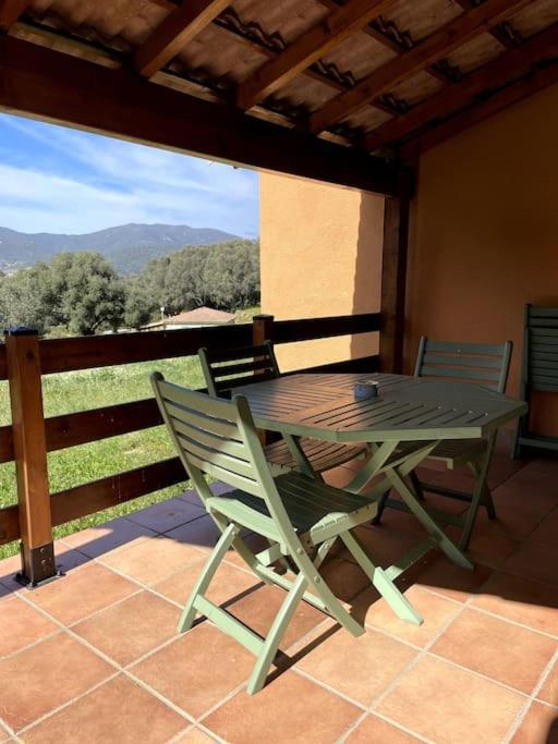 Maison Au Calme Avec Piscine Et Climatisation Sollacaro Buitenkant foto